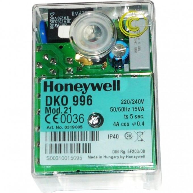 Блок управления горением HONEYWELL DKO 996-N HL-0069 Блок управления горением HONEYWELL DKO 996-N HL-0069