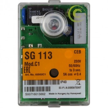 Блок управления горением HONEYWELL SG 113 Блок управления горением HONEYWELL SG 113