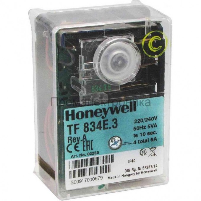 Блок управления горением HONEYWELL TF 834 HL-0370 Блок управления горением HONEYWELL TF 834 HL-0370