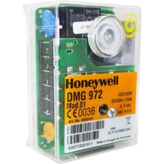 Блок управления горением Satronic DMG 972 Mod 01 HONEYWELL HL-0575 Блок управления горением Satronic DMG 972 Mod 01 HONEYWELL HL-0575