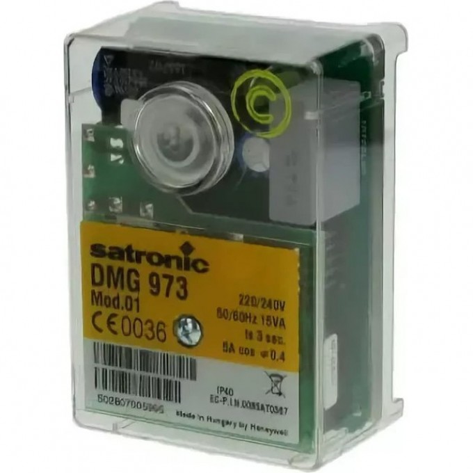 Блок управления горением Satronic DMG 973 Mod 01 HONEYWELL HL-0576 Блок управления горением Satronic DMG 973 Mod 01 HONEYWELL HL-0576