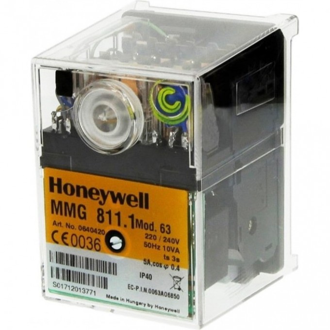 Блок управления горением Satronic MMG 811.1 mod 63 HONEYWELL HL-0579 Блок управления горением Satronic MMG 811.1 mod 63 HONEYWELL HL-0579