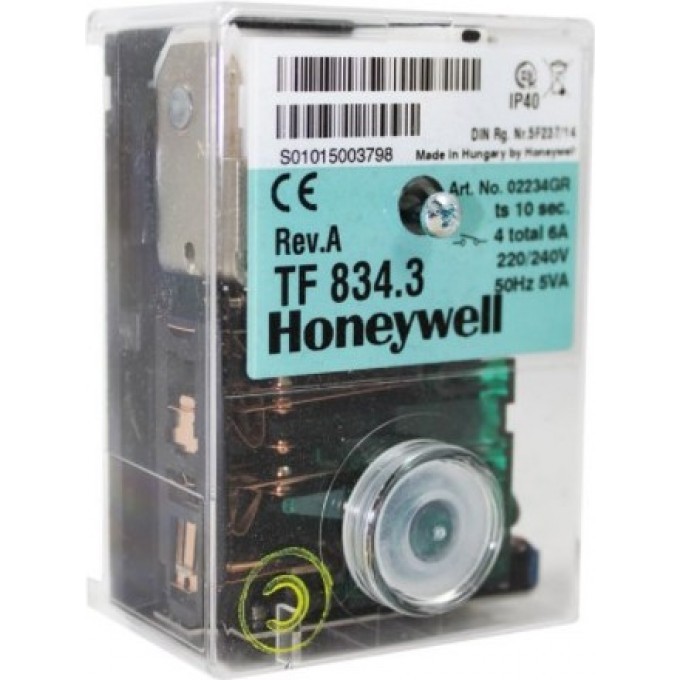 Блок управления горением Satronic TF 834.3 HONEYWELL HL-0599 Блок управления горением Satronic TF 834.3 HONEYWELL HL-0599