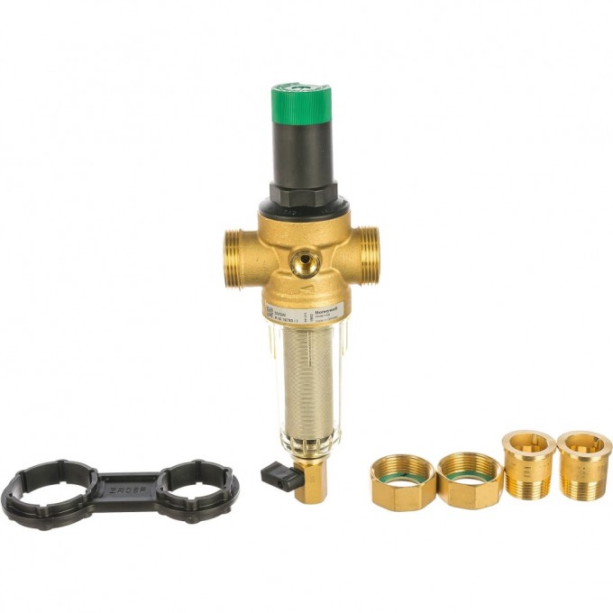 Фильтр миниплюс с редуктором HONEYWELL FK06-1"AA на холодную воду 100 мкм FK06-1AA Фильтр миниплюс с редуктором HONEYWELL FK06-1"AA на холодную воду 100 мкм FK06-1AA