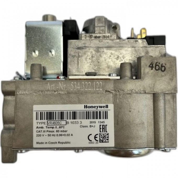 Газовый клапан VR4605CB 1033 HONEYWELL HL-0668 Газовый клапан VR4605CB 1033 HONEYWELL HL-0668
