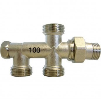 Клапан для бокового подключения HONEYWELL V2212XD020, Ру10, 100 °С, м/о 38 мм, Ду15, Kvs1,5, прямой