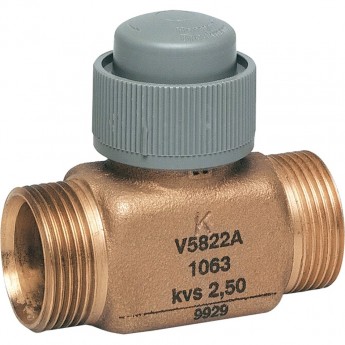 Клапан двухходовой линейный малый HONEYWELL V5832B2117н, PN16, DN40, G21/4", Kvs 25, 6.5мм, 2…130 °C Клапан двухходовой линейный малый HONEYWELL V5832B2117н, PN16, DN40, G21/4", Kvs 25, 6.5мм, 2…130 °C