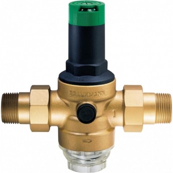 Клапан понижения давления на холодную воду HONEYWELL D06F-2"A диапазон регулировки 1.5-6 атм Клапан понижения давления на холодную воду HONEYWELL D06F-2"A диапазон регулировки 1.5-6 атм