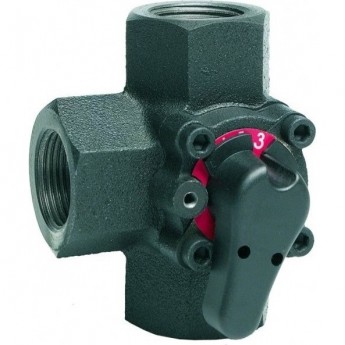 Клапан поворотный трехходовой HONEYWELL V5433A1049, PN6, DN25, Kvs10, 2…110 °C Клапан поворотный трехходовой HONEYWELL V5433A1049, PN6, DN25, Kvs10, 2…110 °C