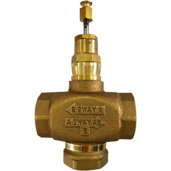 Клапан трехходовой линейный большой HONEYWELL V5833A1052, PN16, 3/4", Kvs 2.5, 6.5мм, 2…120 °C Клапан трехходовой линейный большой HONEYWELL V5833A1052, PN16, 3/4", Kvs 2.5, 6.5мм, 2…120 °C