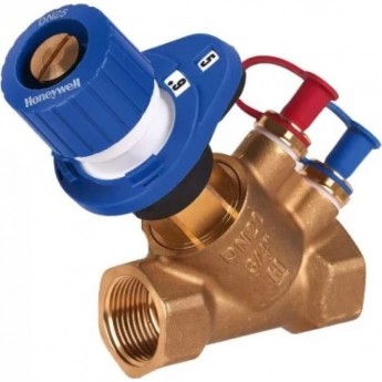 Клапан запорно-балансировочный HONEYWELL V5032Y0025B с измерительными ниппелями SafeCon(R) DN25 PN16 Клапан запорно-балансировочный HONEYWELL V5032Y0025B с измерительными ниппелями SafeCon(R) DN25 PN16