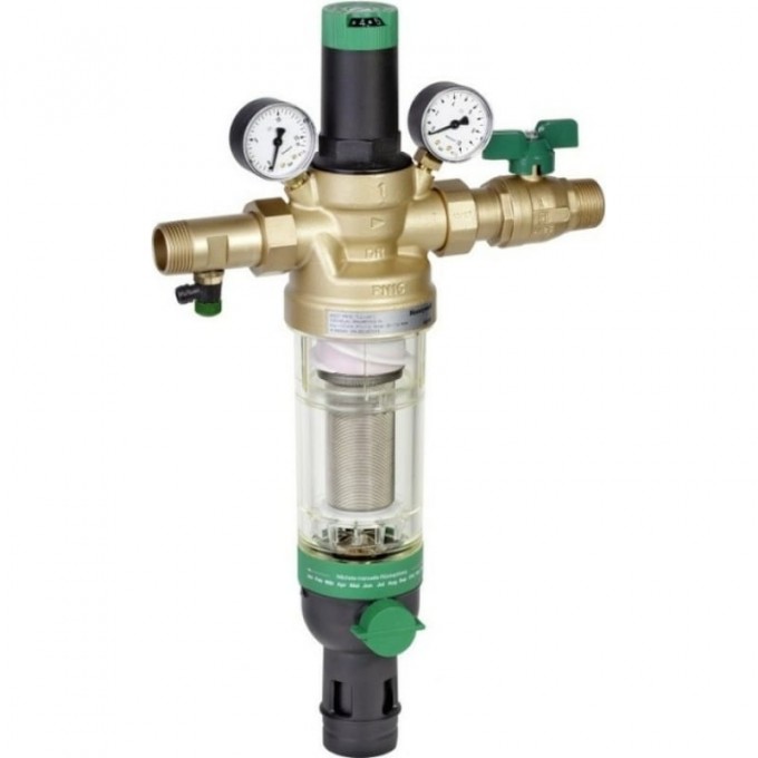 Комбинированный фильтр с водоразборным узлом сетка HONEYWELL BRAUKMANN 100 на холодную воду HS10S-1AA Комбинированный фильтр с водоразборным узлом сетка HONEYWELL BRAUKMANN 100 на холодную воду HS10S-1AA
