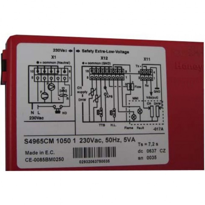 Контроллер HONEYWELL S4965C, S4965CM ESYS HL-0295 Контроллер HONEYWELL S4965C, S4965CM ESYS HL-0295