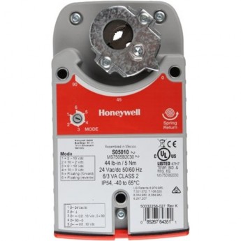 Привод заслонки S05010-SW1 HONEYWELL