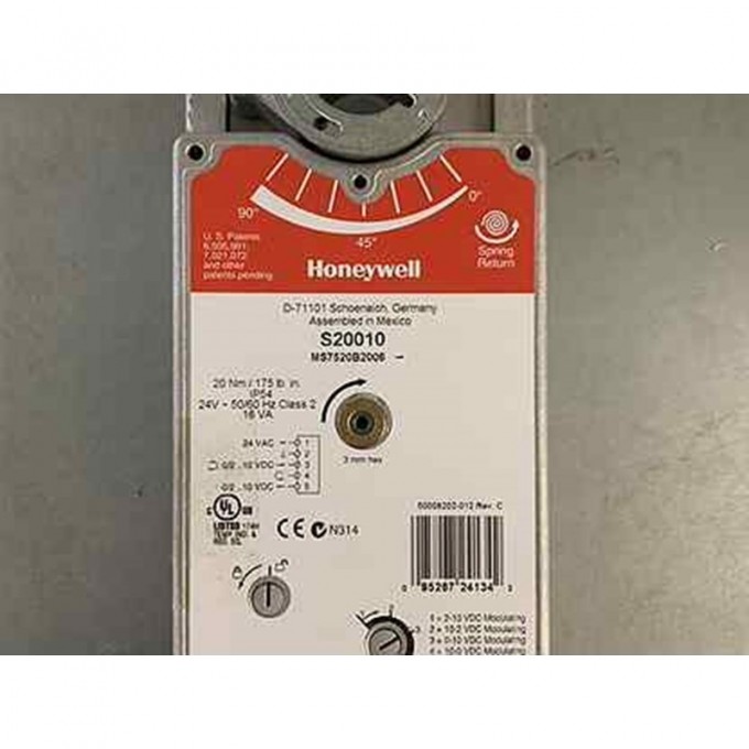 Привод заслонки S20010 HONEYWELL HL-0734 Привод заслонки S20010 HONEYWELL HL-0734