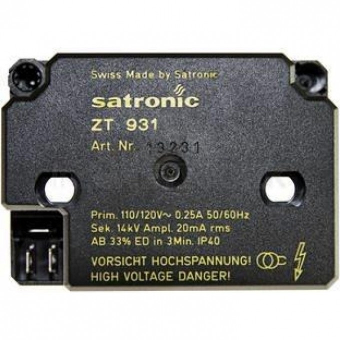 Трансформатор розжига Satronic ZT 931 HONEYWELL HL-0818 Трансформатор розжига Satronic ZT 931 HONEYWELL HL-0818