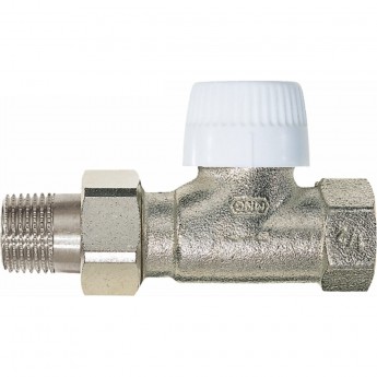 Вентиль для радиатора HONEYWELL HOME V2000DUB15 1/2 прямой, под термоголовку, никелированная бронза, конус